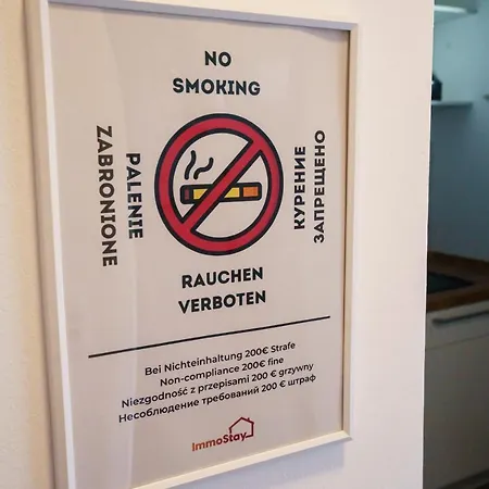 Immostay #3 - Mit Grossem Balkon, Parkplatz & Wlan- Naehe Zentrum Apartment Bremen